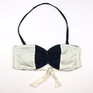 Punto Blanco 'Rodas' Bandeau Colorblock Bikini Top